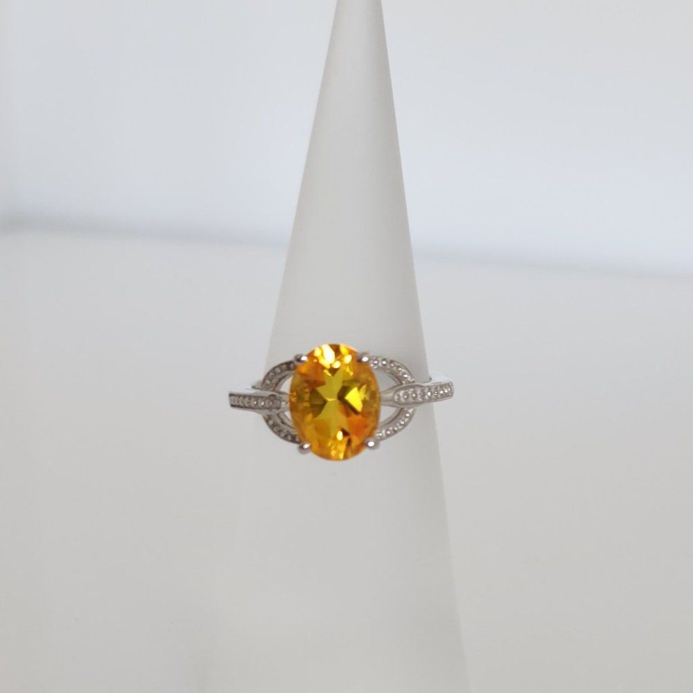Sphalerite Quartz 2.4 Carats Ring Size 5